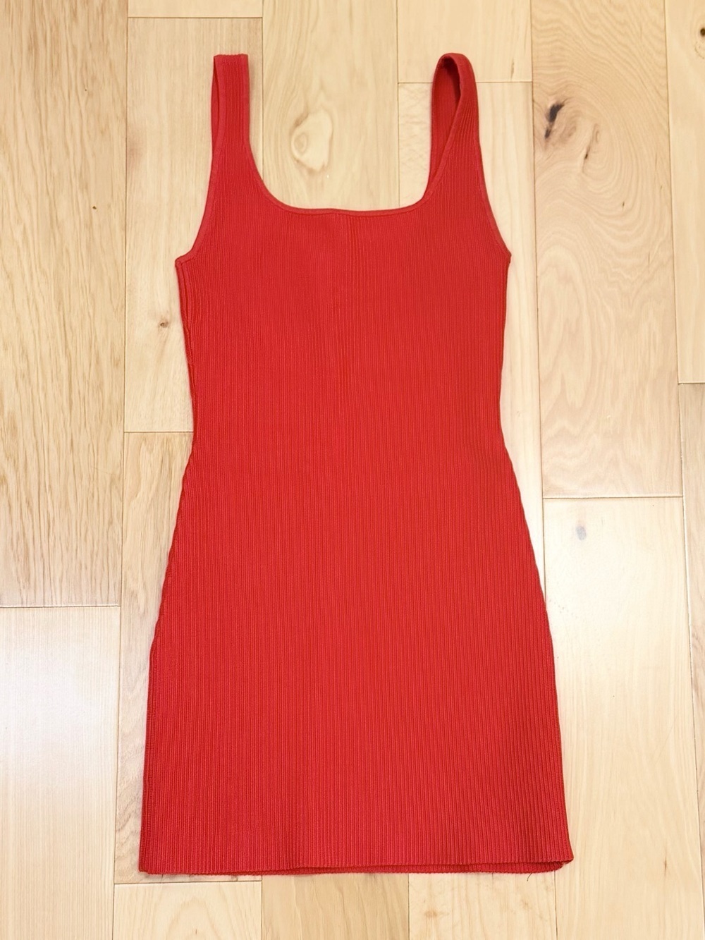 LIKE NEW Babaton Women’s Ribbed Knit Sculpt Mini Dress